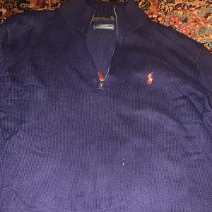 Mens long sleeve blue Ralph Lauren sweater